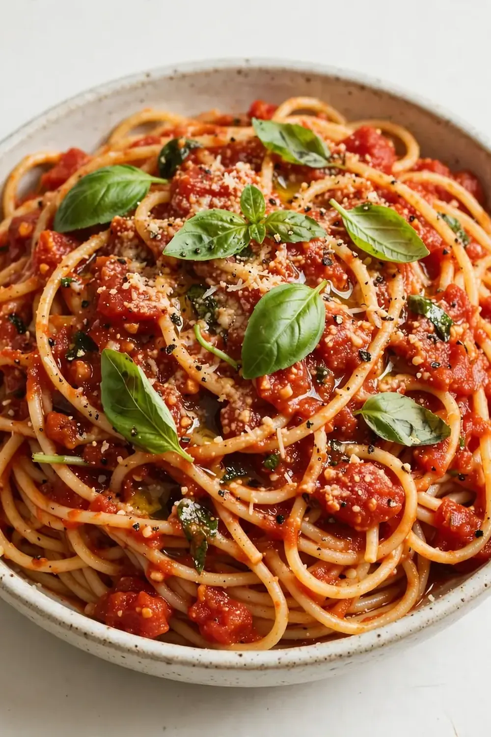 One-Pot Tomato Basil Spaghetti