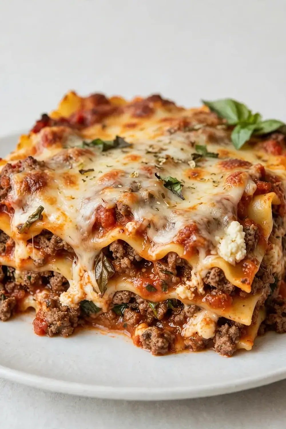 Classic Ground Beef Lasagna