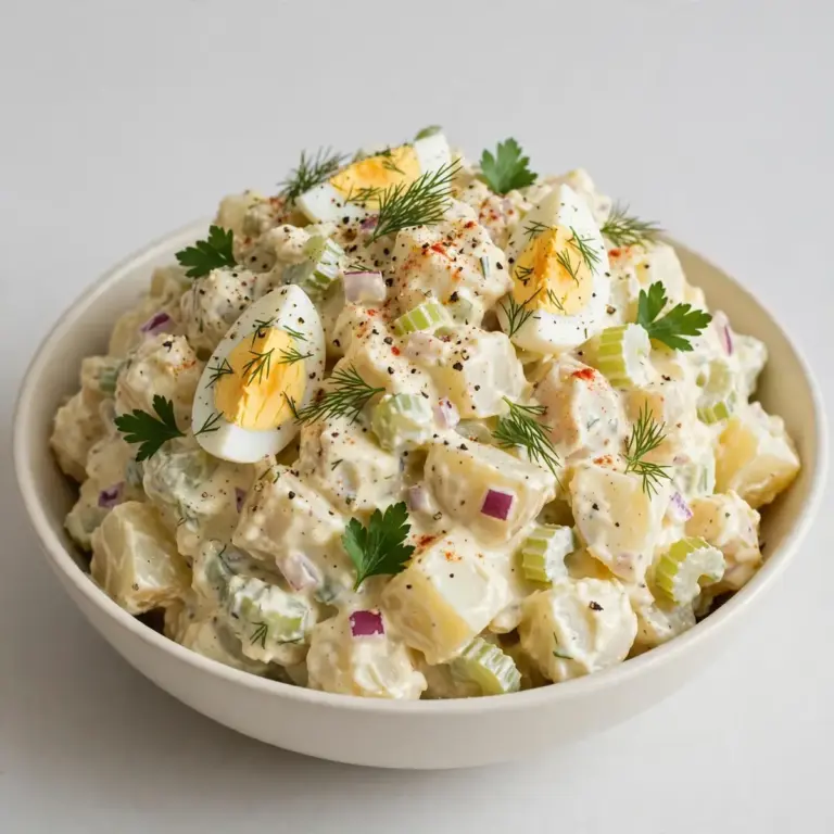 Restaurant-Reifes Klassisches Cremiges Kartoffelsalat-Rezept