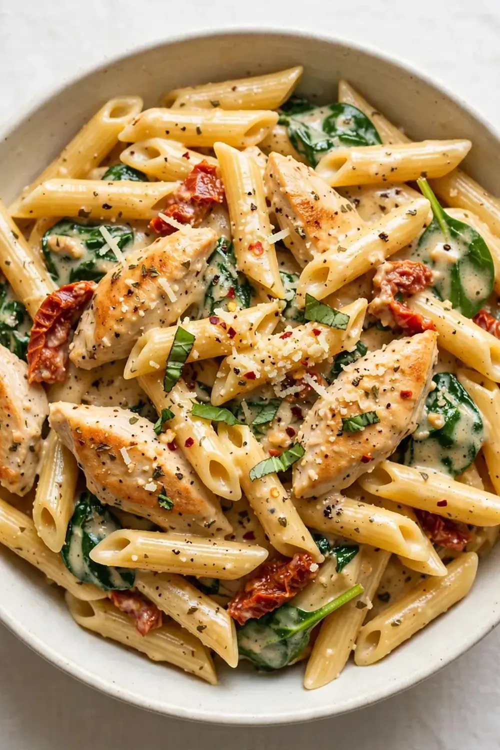 One-Pot Tuscan Chicken Penne