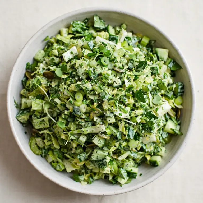 Restauranttauglicher Grüne Göttin Chopped Salad