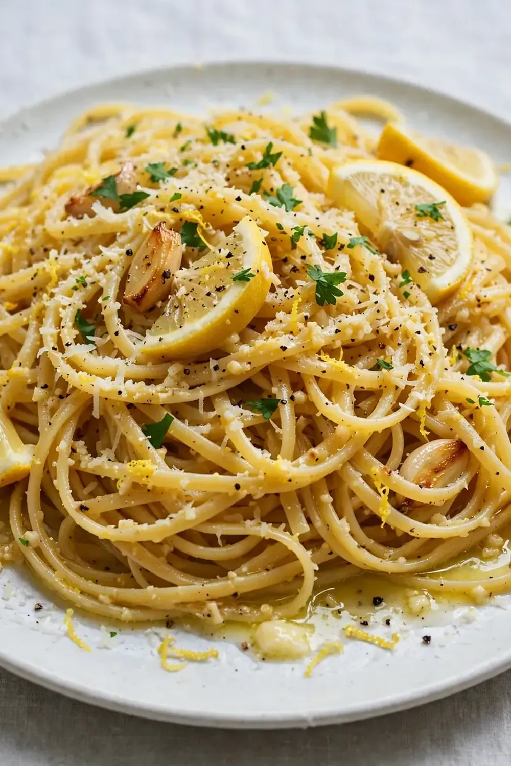 lemon garlic butter sauce pasta