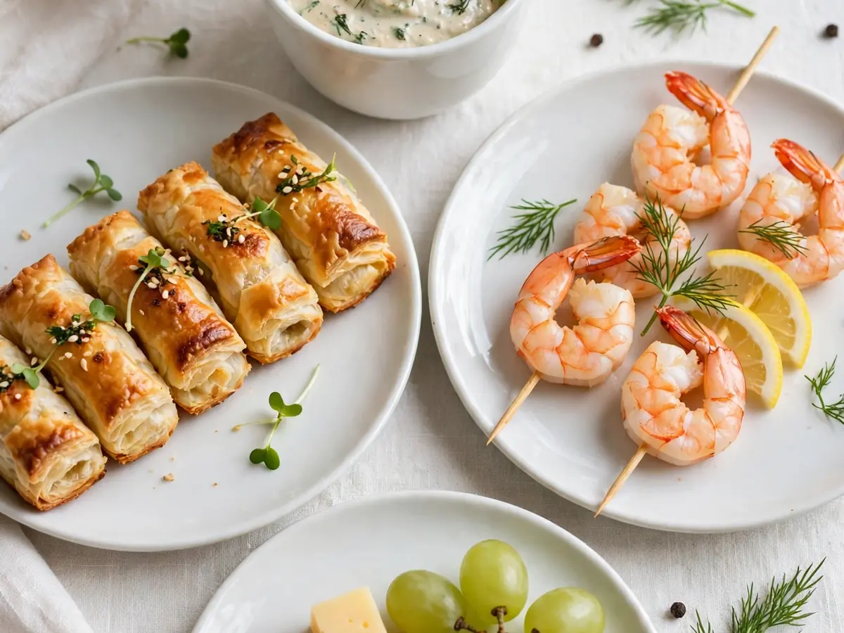 Fingerfood-Vorspeisen für Geburtstage und Partys